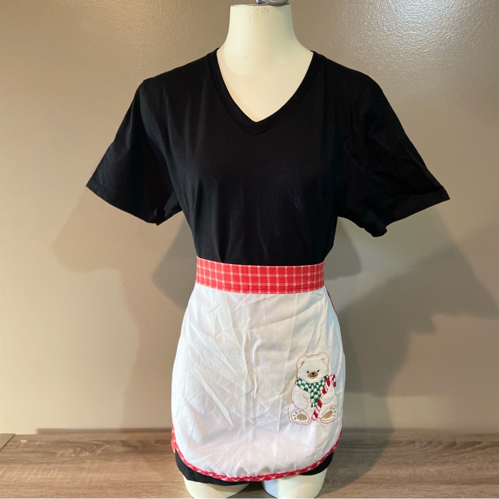 Vintage Christmas Holiday Apron